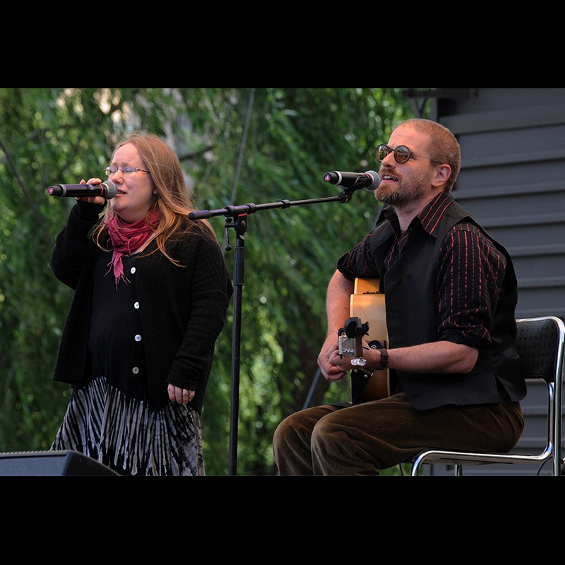 Daniel stersj och Elin Lyth i Kungstrdgrden 2019